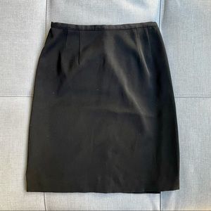 Banana Republuc Black Pencil Mini Skirt